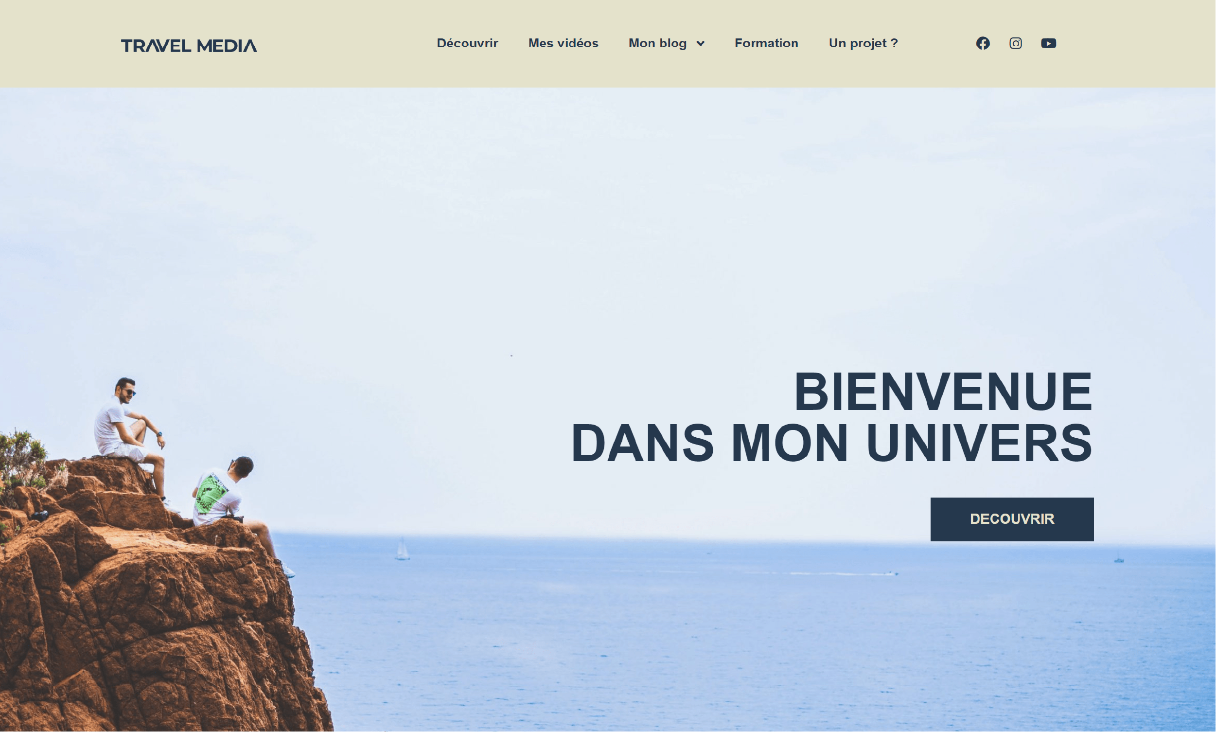 Site internet travel média Drôme